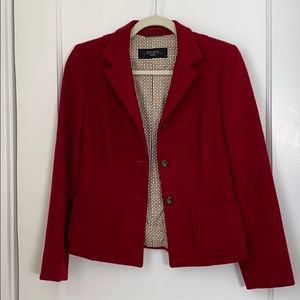 Max Mara weekend red blazer